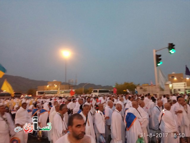 فيديو: الحاج المحامي نادر صرصور يطمئن الاهالي ويصرح  الوفود القسماوية في صعيد عرفات بخير وبصحة وعافية 